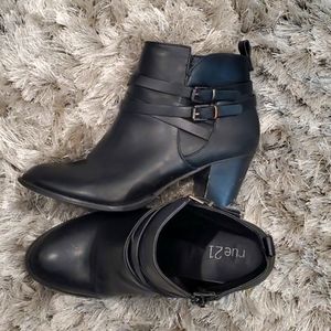Double Buckle Booties